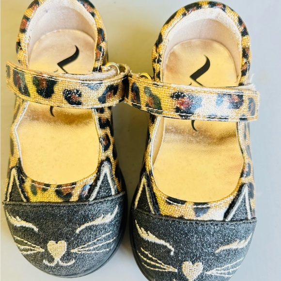 Nina Other - Nina Leopard Kitty Maryjanes
